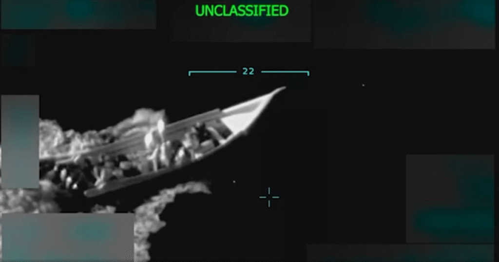 secretario-de-trump-diz-que-“tem-autorizacao”-para-ataques-no-mar-do-caribe